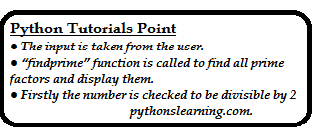 Print Prime Numbers In Python Tutorials Point