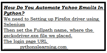 You are currently viewing How do you automate Yahoo emails in python?