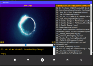 how to make an mp3 player in python