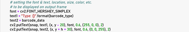 How to Build real-time OpenCV barcode reader or scanner using python