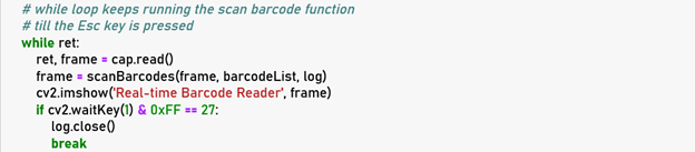 How to Build real-time OpenCV barcode reader or scanner using python