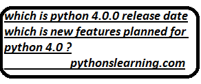 Read more about the article which is python 4.0 release date