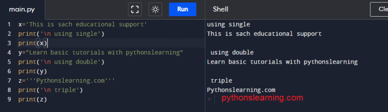 basic python data types with examples - pythonslearning